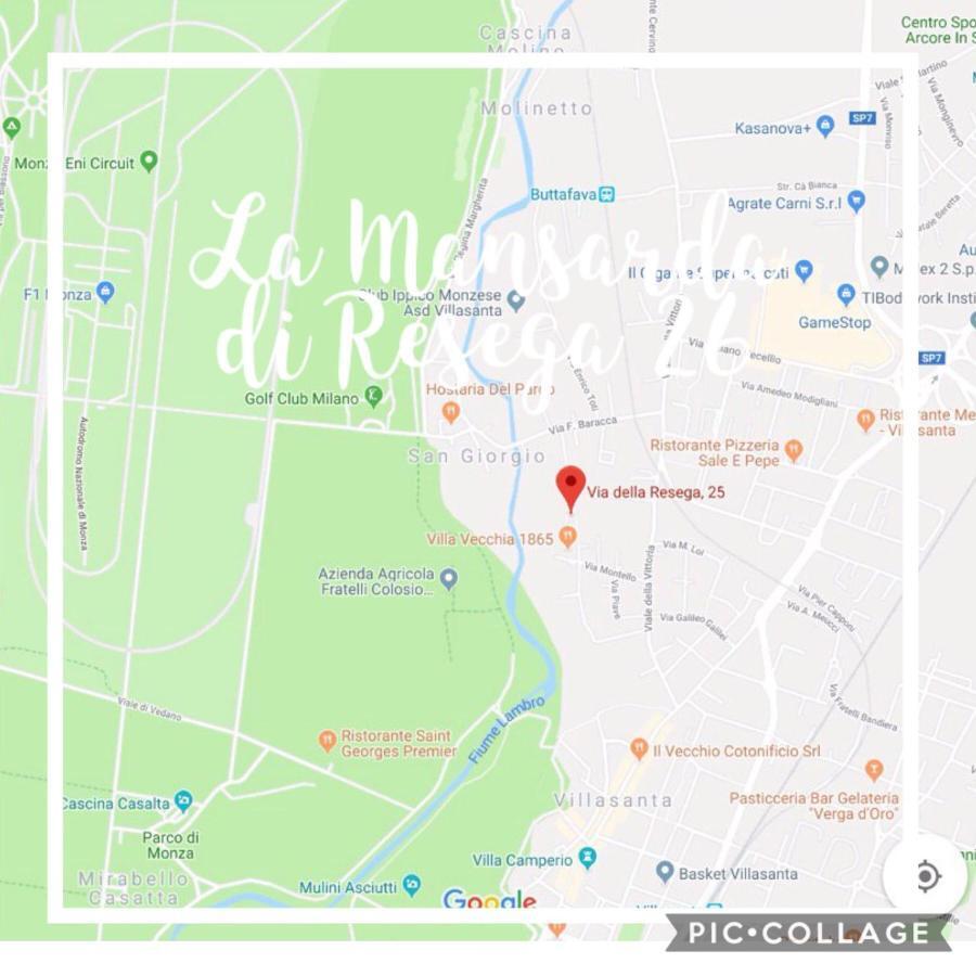 La Mansarda Di Resega 25 Appartement Villasanta Buitenkant foto
